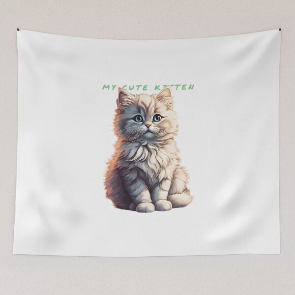 Item preview, The Cute kitten designed and sold by Vibes-vintage.