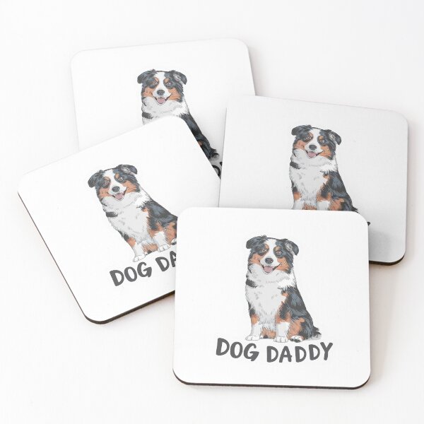Item preview, Australian Shepherd Daddy designed and sold by BaakaDesigns.