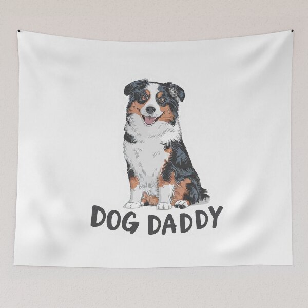 Item preview, Australian Shepherd Daddy designed and sold by BaakaDesigns.