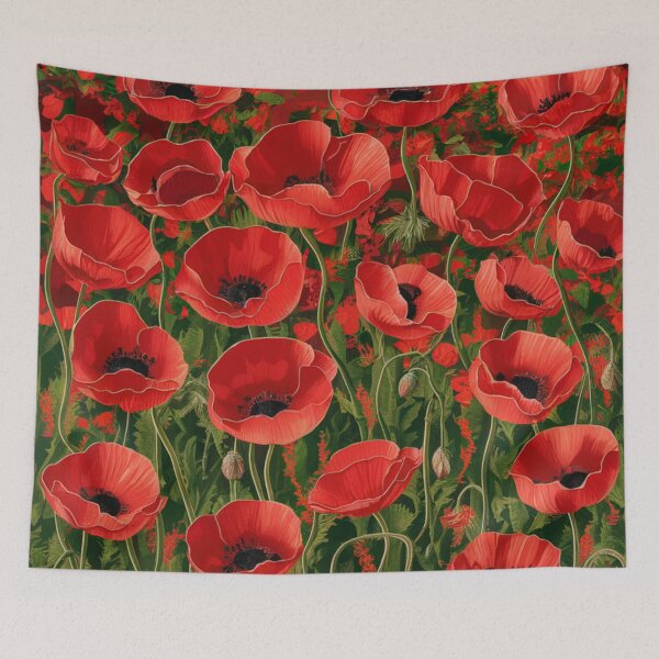Aperçu de l'œuvre Coquelicots créée et vendue par whitecat23.