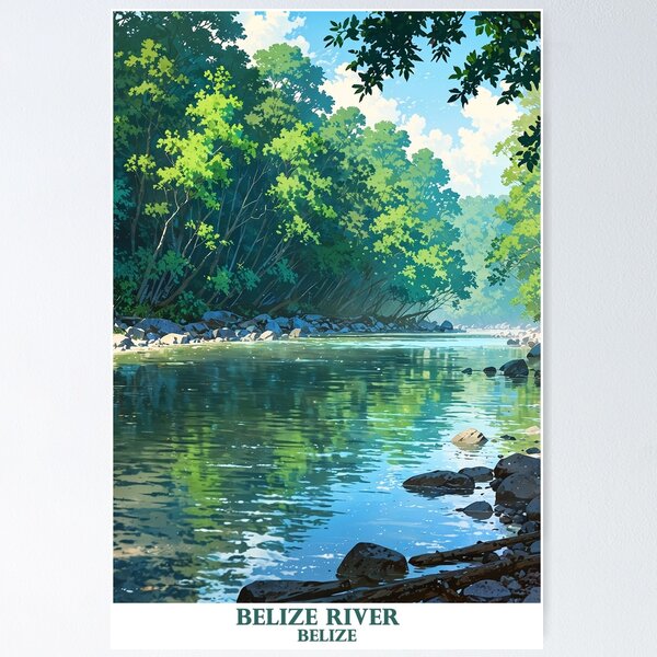 Item preview, Belize River, Belize designed and sold by Worldscape Wonders.