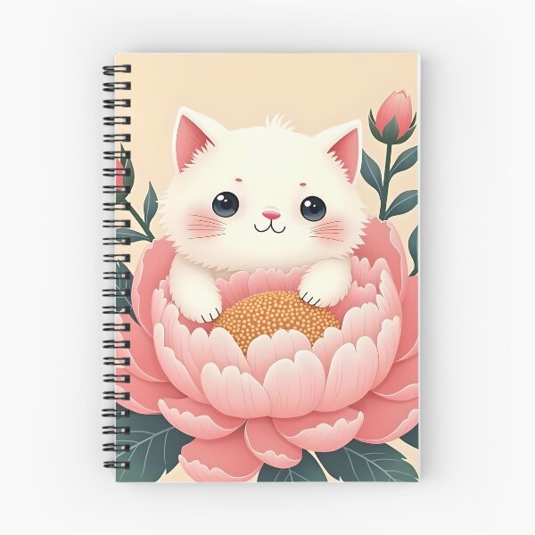 Item preview, Cute Kitty  Peony designed and sold by SoniaSarkali.