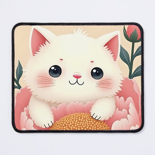 Item preview, Cute Kitty Peony designed and sold by SoniaSarkali.