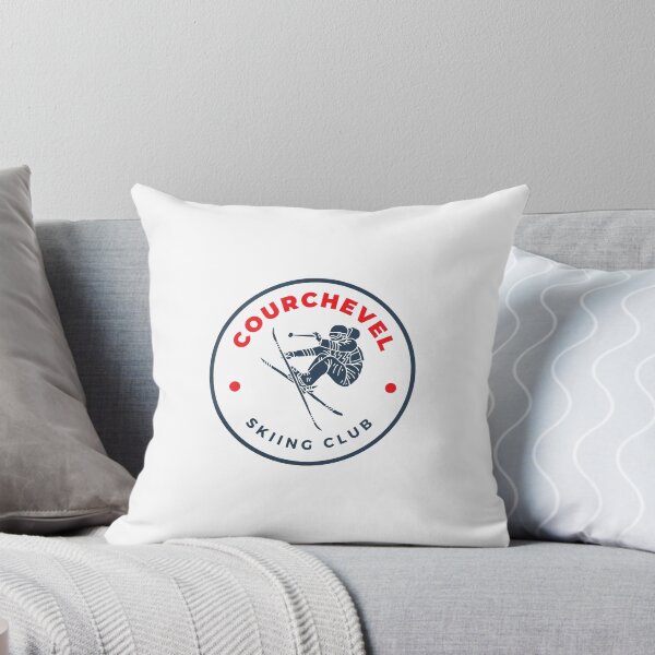 Item preview, Courchevel Skiing Club Retro Ski design designed and sold by RetroDesignsNW.