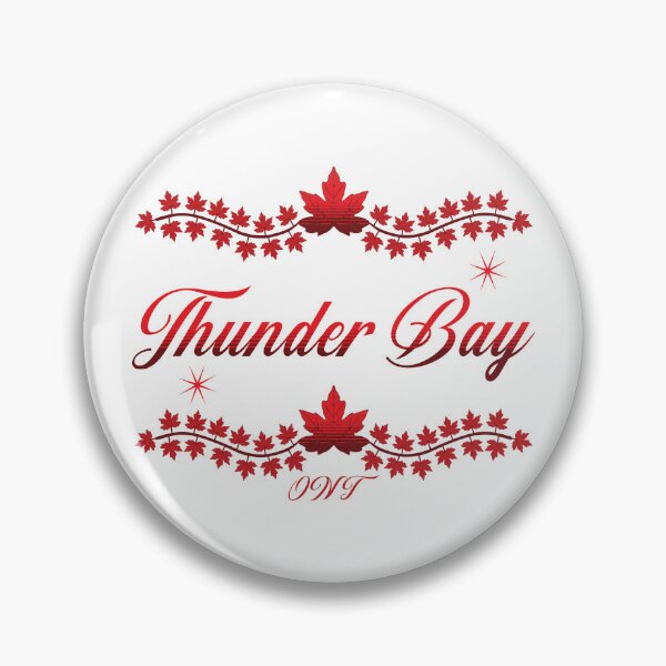 Item preview, Thunder Bay from Tjays a Big Bold and Red Design on a Cool designed and sold by TJays.