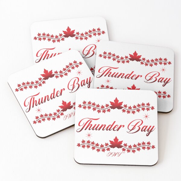 Item preview, Thunder Bay from Tjays a Big Bold and Red Design on a Cool designed and sold by TJays.