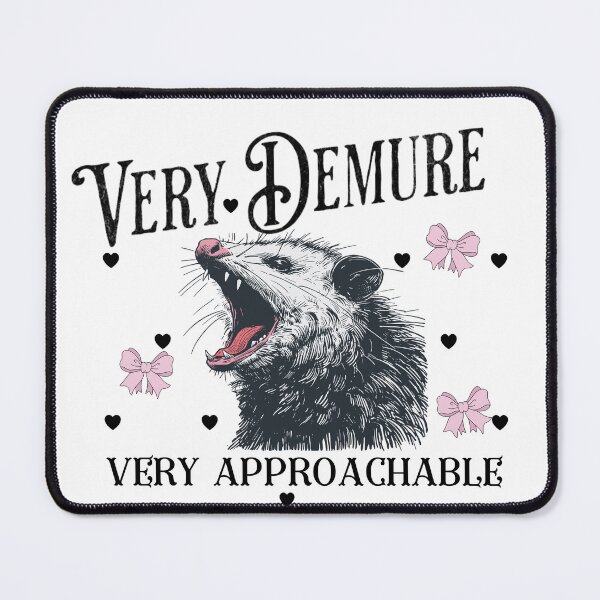 Item preview, Very Demure Crewneck, Possum Sweatshirt, Very Cutesy Sweater, Funny Possum Shirt, Opossum Lover Gift designed and sold by CloverAnnie.