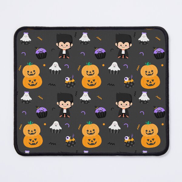 Item preview, Kid cute seamless pattern Black Halloween party illustration designed and sold by nuchz.