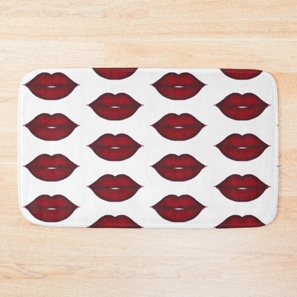 Item preview, vibrant Red lips, bold and alluring designed and sold by ankitha80.