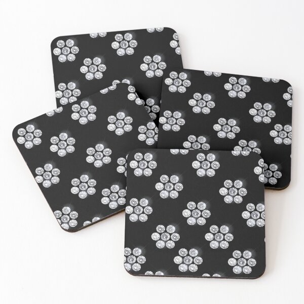 Item preview, Diamond floral  designed and sold by Black Sheep Studios .