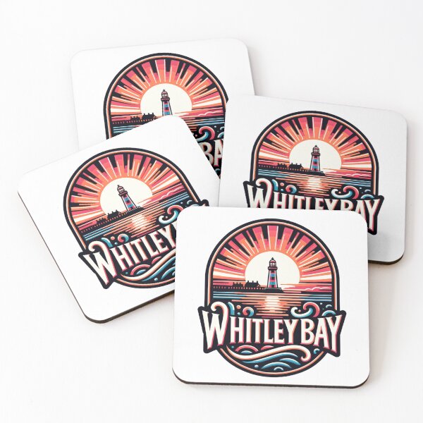 Item preview, Whitley Bay Sunset Over The Lighthouse designed and sold by MerchByCraig.