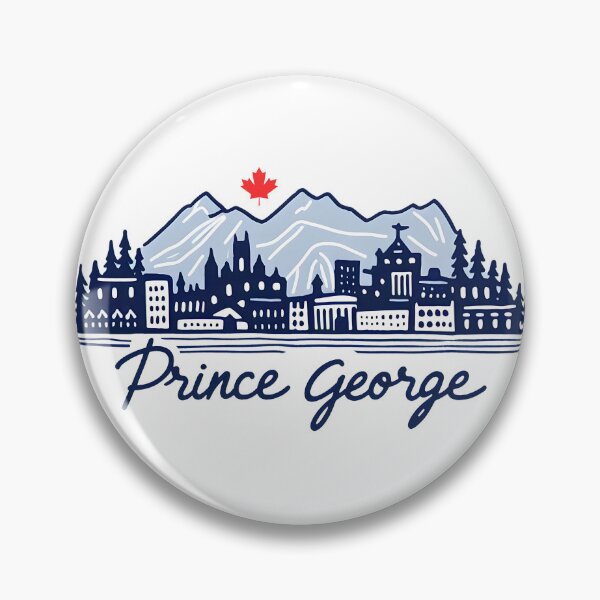 Item preview, Prince George British Columbia Canada designed and sold by HowToCanadian.