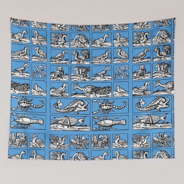 Item preview, Renaissance Animals 16th Century Embroidery designed and sold by Pixelchicken.