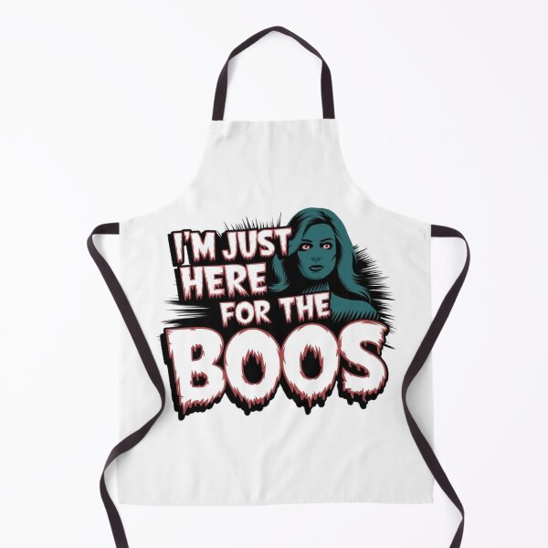 Item preview, Vintage Horror 'I'm Just Here for the Boos' T-Shirt: Bold Typography Design designed and sold by masteryStore.