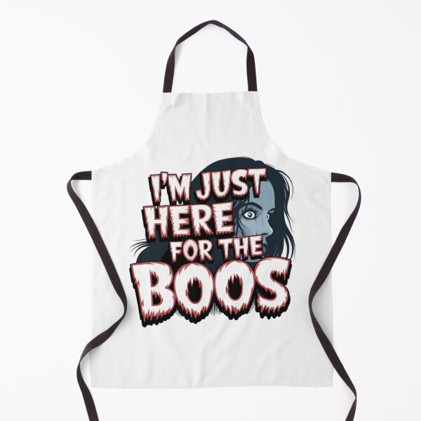 Item preview, Vintage Horror 'I'm Just Here for the Boos' T-Shirt: Bold Typography Design designed and sold by masteryStore.