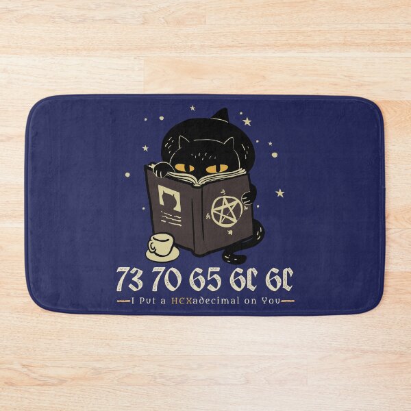 Item preview, I Put a HEXadecimal on You - spell - Tech Halloween designed and sold by Circle-Cats.