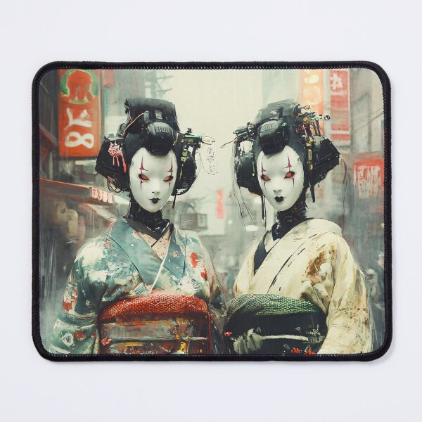 Item preview, GEISHA FUTURISTIC JAPAN designed and sold by kusamono-art.