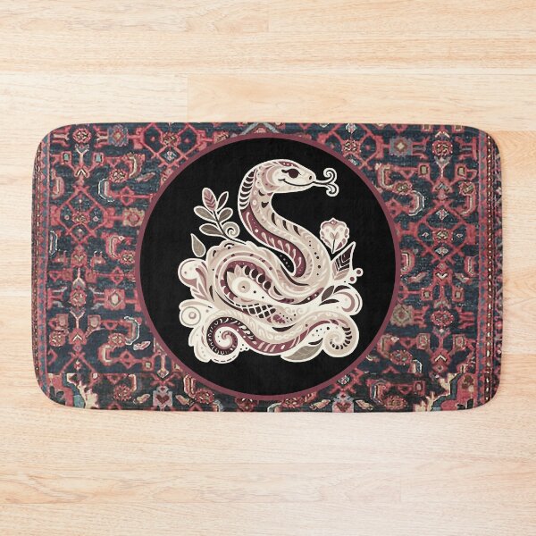Item preview, Boho Minimalist Silly Snake designed and sold by MoodyMuseArt.