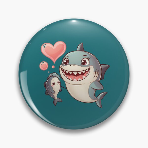 Item preview, a kawaii shark designed and sold by 123ks.