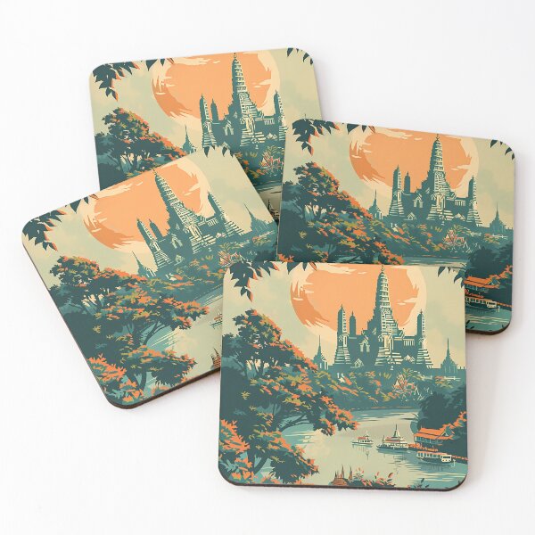 Item preview, Bangkok Eternal: Illustrated Memories designed and sold by MidArtForge.