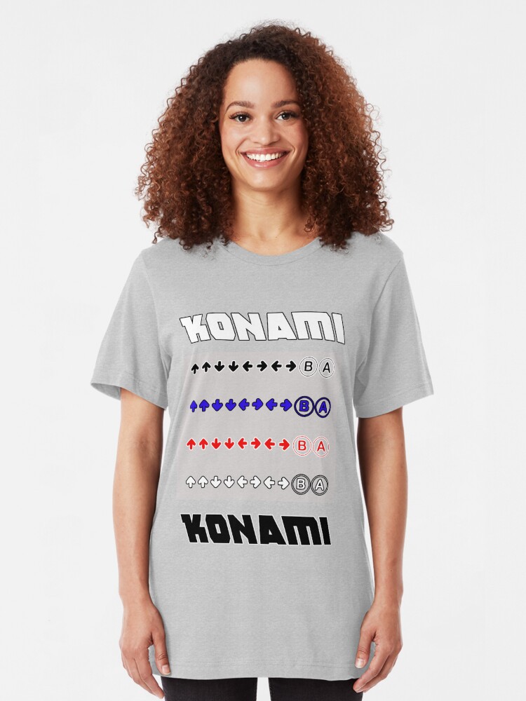 Alternate view of Konami Code Slim Fit T-Shirt