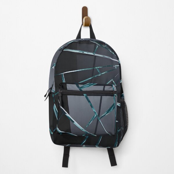 Item preview, "Broken Glass Effect – Shattered Glass Pattern on Dark Gradient Background designed and sold by Artophilists.