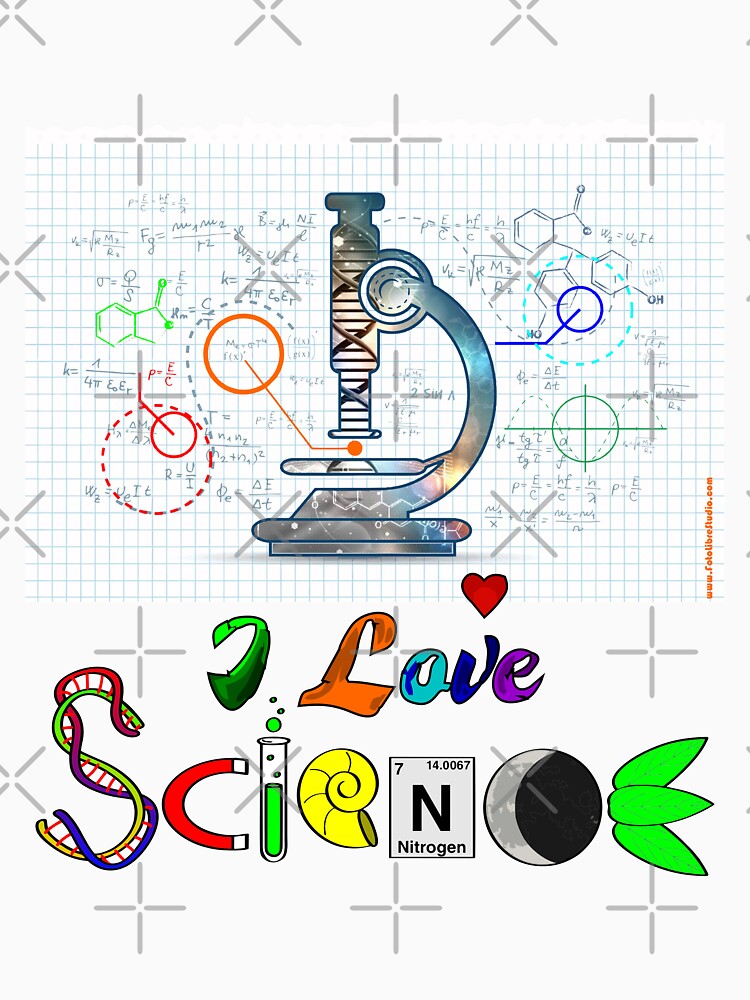 I Love Science - Amo la Ciencia de FotoLibreStudio