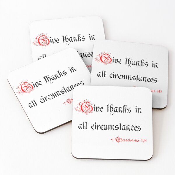 Item preview, 1 Thessalonians 5:18 Give thanks in all circumstances  designed and sold by skyline-abe.