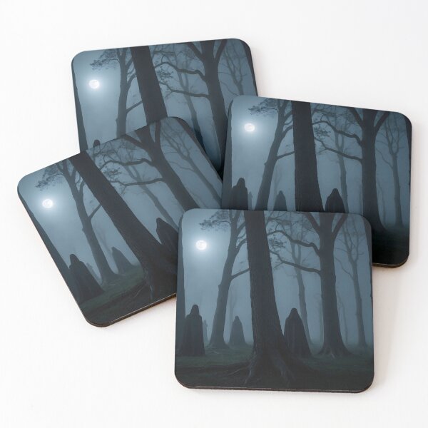 Item preview, "Ritual in the Woods: Figures in the Mist" designed and sold by Sartawsky.