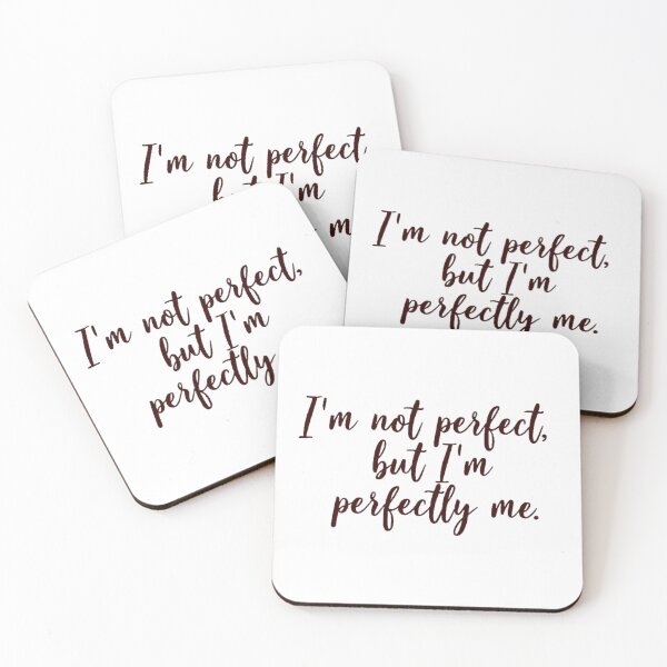 Item preview, Embrace Imperfection: 'I’m Not Perfect, But I’m Perfectly Me' Inspirational Apparel designed and sold by lamp148.