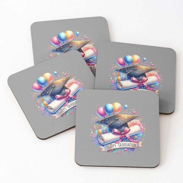 Item preview, Happy Graduation – Watercolor Art for Apparel & Gifts designed and sold by artedigital99.