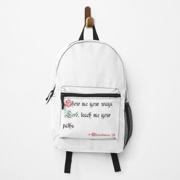 Item preview, 1 Thessalonians 5:16 Show me your ways, Lord, teach me your paths designed and sold by skyline-abe.