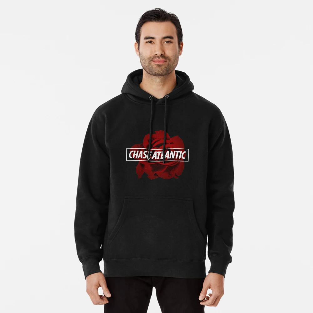 Chase Atlantic Rose Logo Pullover Hoodie