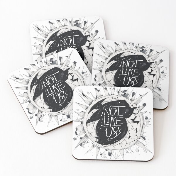 Item preview, Not Like Us -Text Graphic v2 designed and sold by KriticalDesigns.