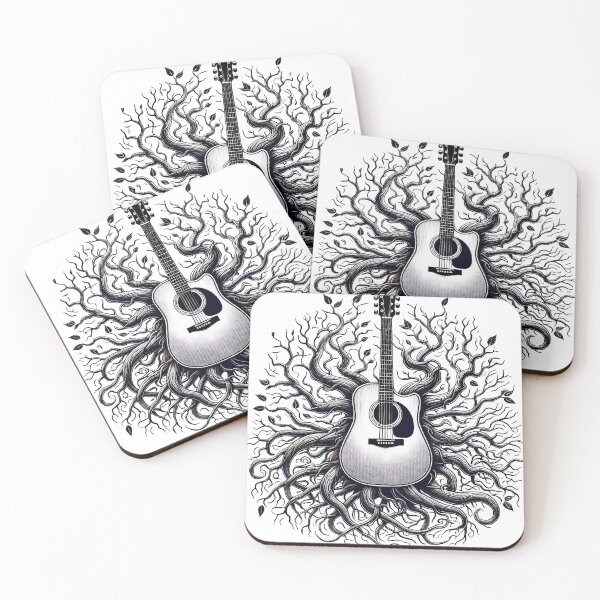 Item preview, Detailed Guitar Illustration with No Background designed and sold by tarmiziwartani.