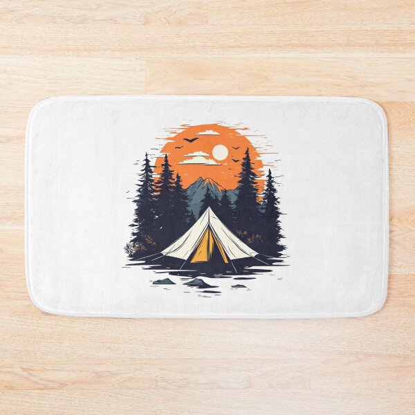 Item preview, Camping In Nature designed and sold by NicolasGlowArt.
