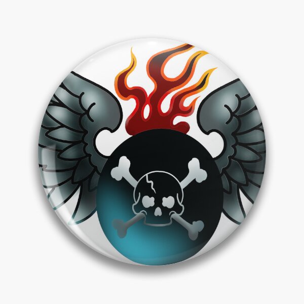 Item preview, Winged Bomb Tattoo  designed and sold by MatrixTattoo.