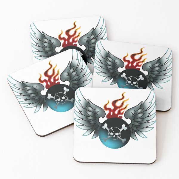 Item preview, Winged Bomb Tattoo  designed and sold by MatrixTattoo.