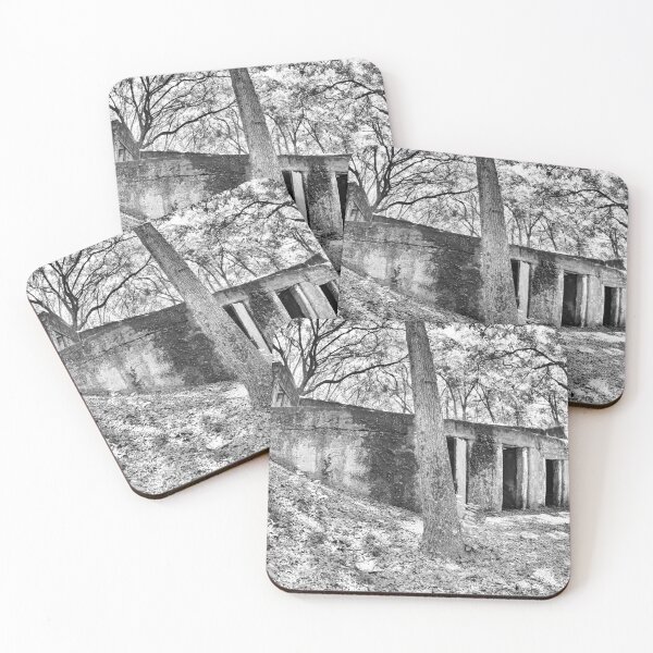 Item preview, Beaufort South Carolina Fort Fremont Black And White designed and sold by LisaWootenPhoto.