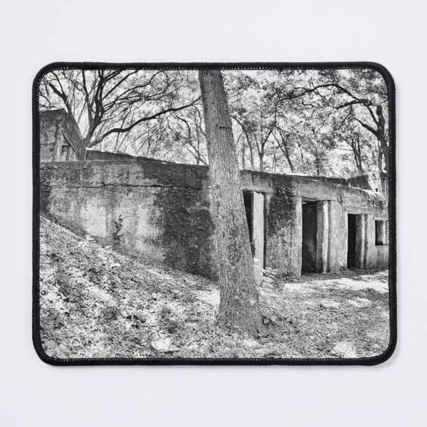 Item preview, Beaufort South Carolina Fort Fremont Black And White designed and sold by LisaWootenPhoto.