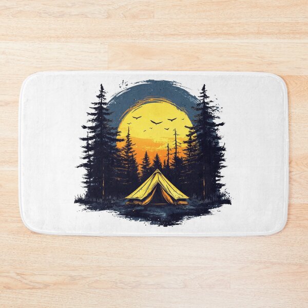 Item preview, Golden Hour Camping  designed and sold by NicolasGlowArt.