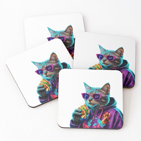 Item preview, tacocat for future allien cat essential t-shirt design for dimension cosmic galaxy cat designed and sold by puurfectcat.