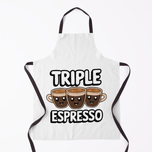 Item preview, Cute Triple Espresso Cartoon designed and sold by PMCreative.