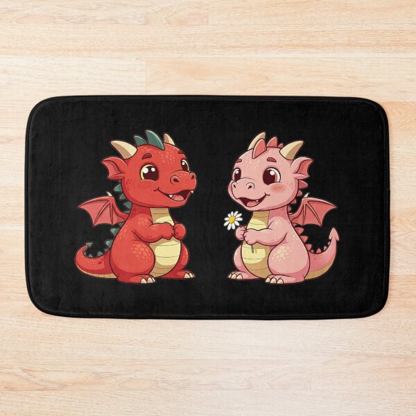 Item preview, Adorable Baby Dragons Become Friends | Black designed and sold by PinkGoddessLove.