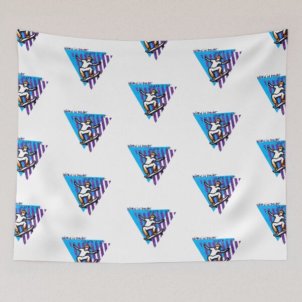 Item preview, Ride the Vibes: When in doubt skate it out -  designed and sold by SparklingMoment.