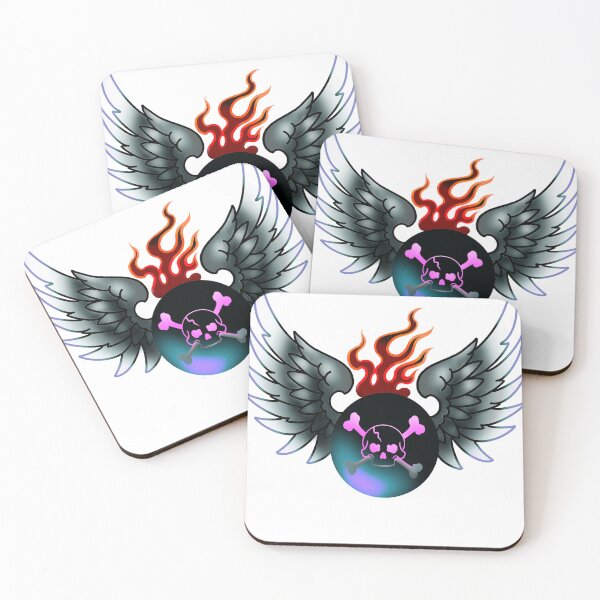 Item preview, Winged Bomb Tattoo  designed and sold by MatrixTattoo.