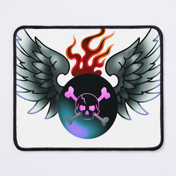 Item preview, Winged Bomb Tattoo  designed and sold by MatrixTattoo.