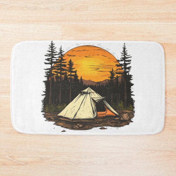 Item preview, Sunset and Camping designed and sold by NicolasGlowArt.