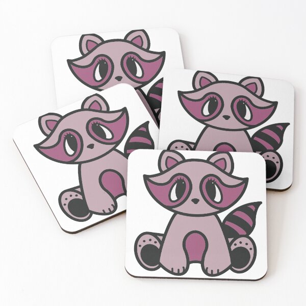Item preview, Pink Baby Raccoon designed and sold by vernart.