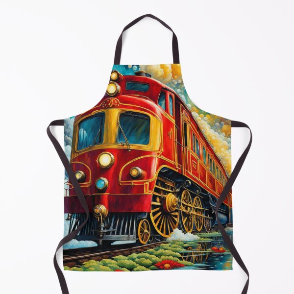Item preview, The Red Steam Train designed and sold by Keysgirl011.